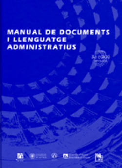MANUAL DE DOCUMENTS I LLENGUATGE ADMINISTRATIUS
