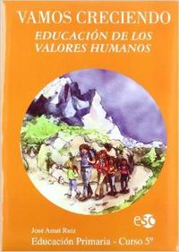 VAMOS CRECIENDO 50.PRIM.(ED.VALORES HUMANOS)