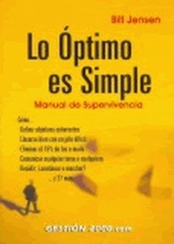 Lo óptimo es simple