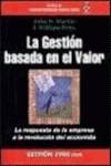 La gestión basada en el valor