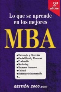 Lo que se aprende en las mejores MBA