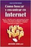 Cómo buscar y encontrar en Internet