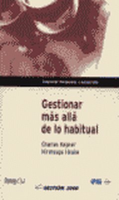 Gestionar más allá de lo habitual