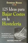 125 ideas para bajar costes en la hostelería