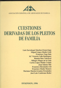 Cuestiones derivadas de los pleitos de familia