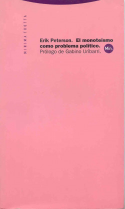 El monoteísmo como problema político