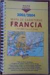 Mapa de carretera de francia