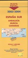 ESPAÑA SUR ANDALUCIA MURCIA Y CANARIAS MAPA TOTAL
