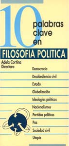 10 palabras clave en filosofia politica.(10 palabras clave)