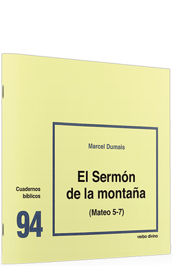 94.Sermon montaña (Mt 5 7).(Cuadernos Biblicos)