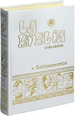 Biblia Latinoam. letra grande blanca