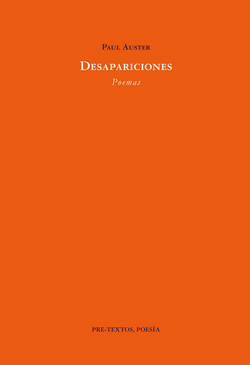 áDesapariciones. Poemas
