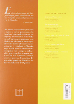 Hölderlin. Poesía y pensamiento