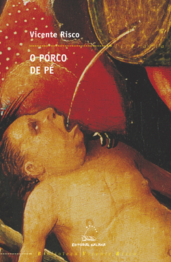 O porco de pé