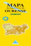 Mapa da provincia de Ourense
