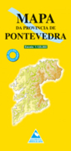 Mapa da provincia de Pontevedra