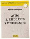 Aviso a escolares y estudiantes