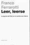 Leer, leerse. La agonía del libro en el cambio de milenio