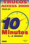 Guía en 10 minutos trucos Access 2000