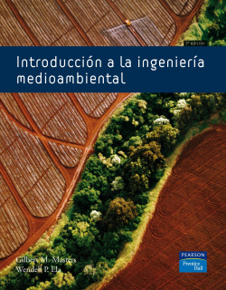 Introducción a la Ingeniería medioambiente