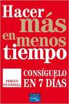 Hacer más en menos tiempo