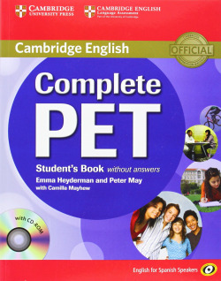 (11).COMPLETE PET (ST+CD) (SPANISH SPEAKERS)