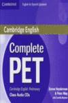 (CD-ROM).(11).COMPLETE PET (CD-ROM)(SPANISH SPEAKERS)