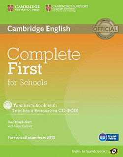 Complete first for school teacher's book