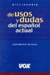 Diccionario de usos y dudas del español actual