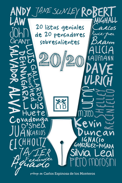 20 listas geniales de 20 pensadores sobresalientes 20/20