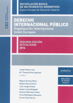 Derecho internacional público 2016