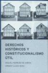 Derechos históricos y constitucionalismo