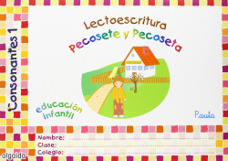 LECTOESCRITURA 1.PAUTA PECOSETE.CONSONANTES
