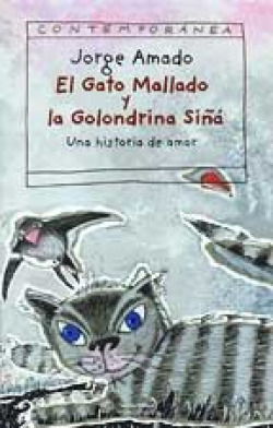 Gato mallado y golondrina siña