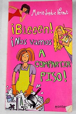 ¡Bien! ¡Nos vamos a compartir piso!