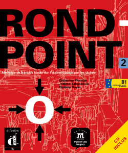 ROND-POINT 2.(LIVRE+CD)+(PORTFOLIO)/COURS DE FRANCAIS