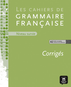 CAHIERS GRAMMAIRE A2.(CORRIGE+CD) (NIV.SURVIE)