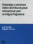 Naturaleza y estructura basica del tribunal penal internacional para la antigua