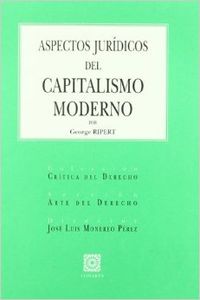 Aspector jurídicos del capitalismo moderno
