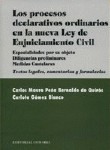 Los procesos declarativos ordinarios en la nueva ley de enjuiciamiento civil
