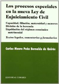 Los procesos especiales en la nueva ley de enjuiciamiento civil