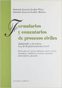 Formularios y comentarios de procesos civiles