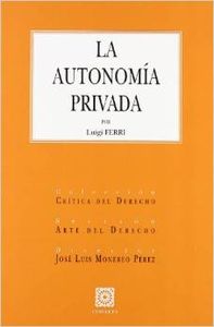 La autonomía privada