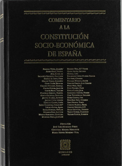 Comentario a la constitución socio-económica de España