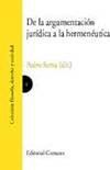 De la argumentación jurídica a la hermenéutica