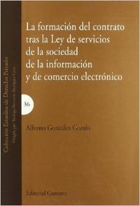 La formación del contrato tras la Ley de servicios de la sociedad de la informac