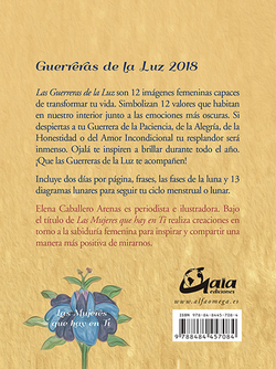 GUERRERAS DE LA LUZ - AGENDA 2018