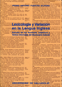 Lexicología Y Variación En La Lengua Inglesa. Estudio De Los Nombres, Adjetivos Y Verbos Informales