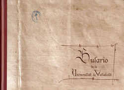 Bulario De La Universidad De Valladolid