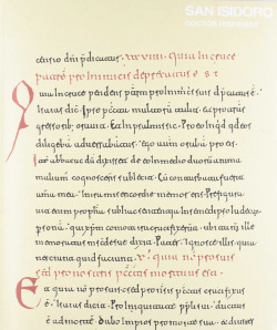 San Isidoro: doctor hispaniae